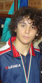 Giuseppe Pastore del Club Scherma Cosenza