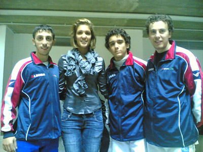 Bruno, Pastore e Perri con Arianna Errigo Bruno, Pastore e Perri con Arianna Errigo
