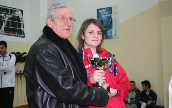 Premiazione di Martina Caldeo a Reggio Calabria